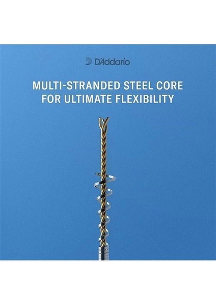 D'addario HE310-5-4/4M Helicore Violine Saitensatz Mehrfach Gedrillter Stahlkern 4/4 Medium indirimleri
