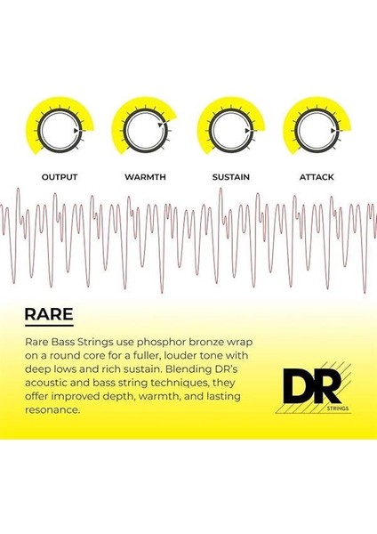 Nadir Fosforlu Bronz Akustik5 Yaylı Bas 45-125 modelleri