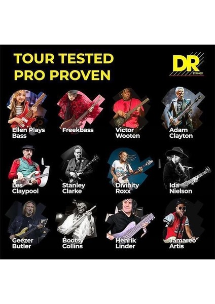 Nadir Fosforlu Bronz Akustik5 Yaylı Bas 45-125