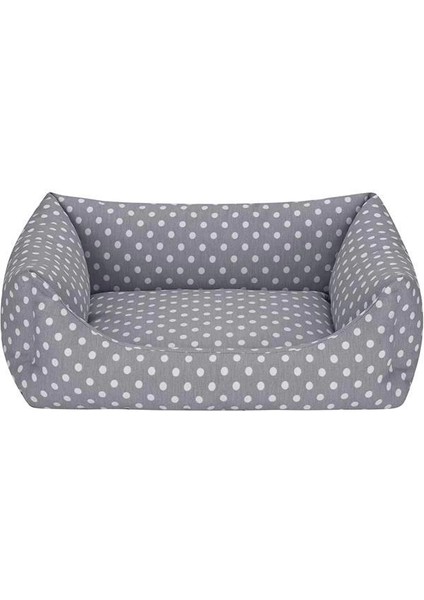 Uniform Gri Puantiyeli Kedi ve Köpek Yatağı S 50X60CM fırsatları