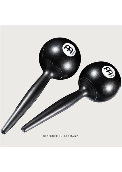 Meinl Percussion PM3BK Plastik Marakas (Siyah)