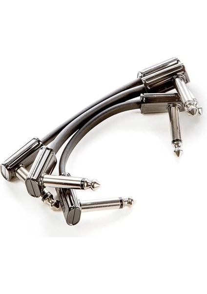 Jım Dunlop Şerit Yama Kablosu 3 "| 3"-3 Paket, 1/4-Inç Dik Açı (3PDCPR03) fırsatları