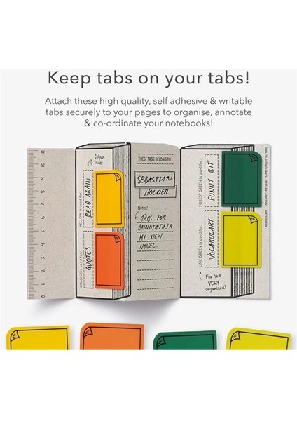 Bookaroo Kitap Ayracı ve Post It Yellow modelleri