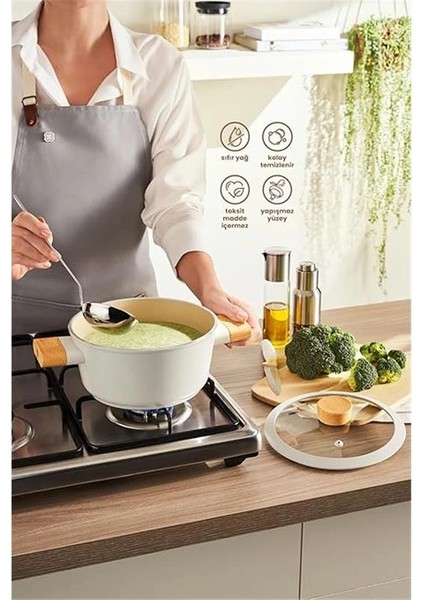 Swıss Crystal 20 cm Derin Tencere