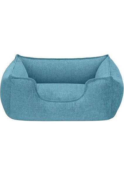 Alpha Mirandus Turkuaz Kedi ve Köpek Yatağı S 50X60CM