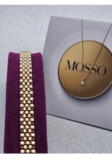 Xuping Hasır Kordon Model Çelik Bileklik Altın Renk fırsatları