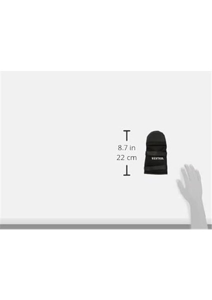 Köpek Patiği, Neopren, 2 Adet, Xxl, Siyah