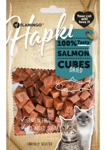 Hapki Somon Balıklı Küp Kedi Ödülü 85 gr