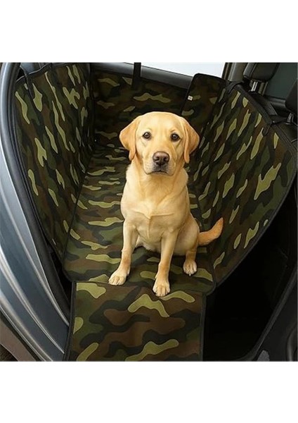 Araç / Oto Içi Arka Koltuk Köpek Örtüsü- Kamuflaj Desenli indirimleri