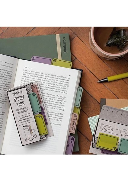 Bookaroo Kitap Ayracı ve Post It Pastel fiyatları