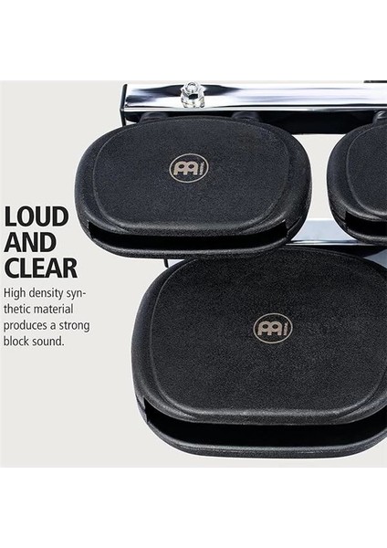 Meinl Percussion Percussion Tmstb Sentetik Temple Set Blok (Siyah) fırsatları