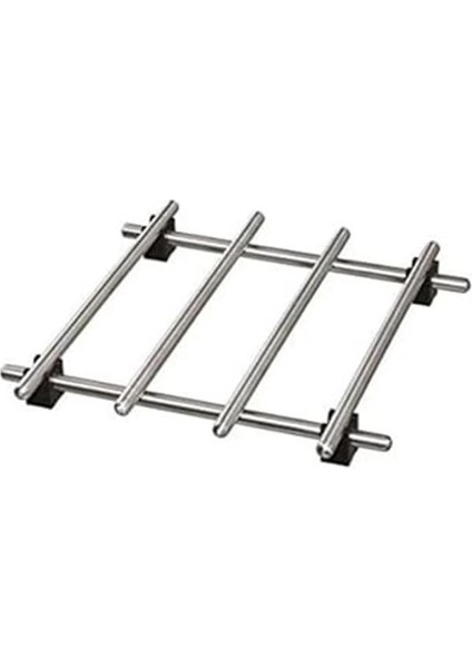 Ikea Lamplig Nihale Altlık, 17,8 x 17,8 Cm, Paslanmaz Çelik