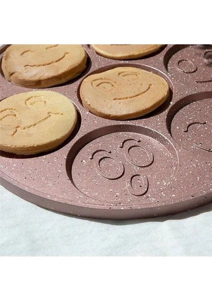 Rose Gold Alüminyum Döküm 27 cm Krep Tavası