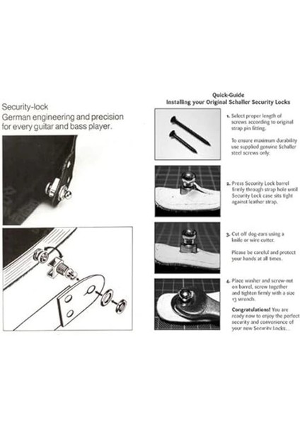 SB01CR Gitar Askı Kilidi Straplock (1 Çift Gri Renkli) fırsatları
