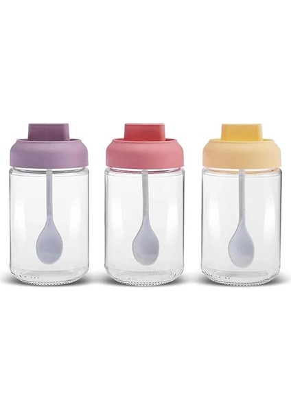 Forbs 6'lı Cam Kaşıklı Baharatlık fiyatları