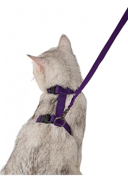 110 cm Vücuda Takılan Kedi Tasması, Konforlu ve Ayarlanabilir Tasarım, Güvenli Yürüyüşler fiyatları