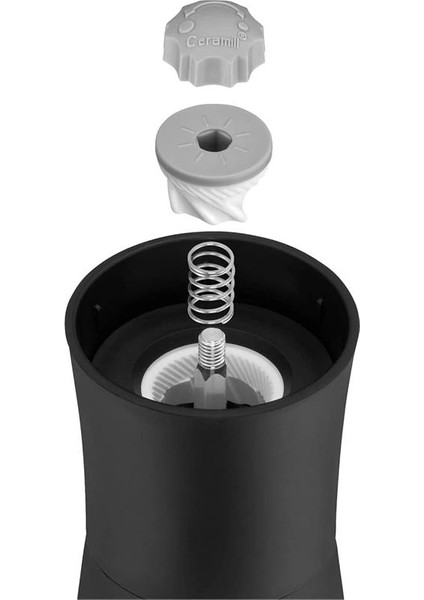 Siyah Baharat Değirmeni Tekli