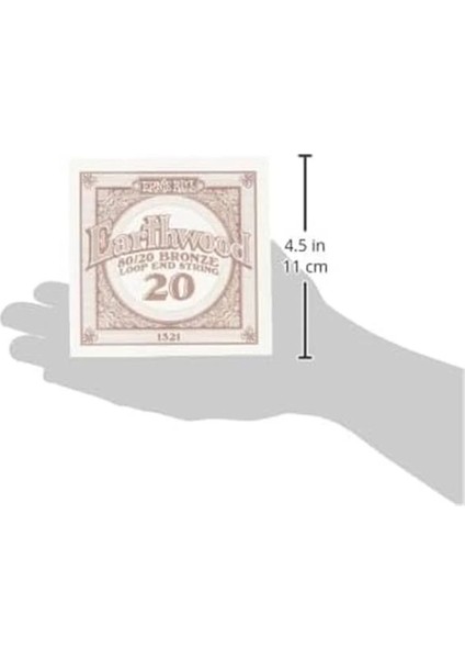 Earthwood 5-String Banjo Bluegrass Loop End 80/20 Bronz Akustik Gitar Telleri, Ölçü 9-20 modelleri