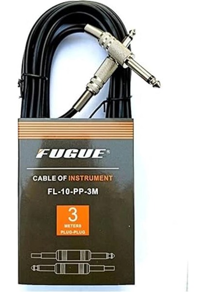 Fl-10 Enstrüman Kablosu 3 Metre Gitar Kablo Fugue fiyatları