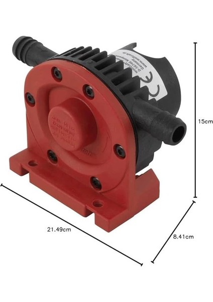 2202000 Matkap Pompası/kendiliğinden Emilen Su Pompası, Kırmızı