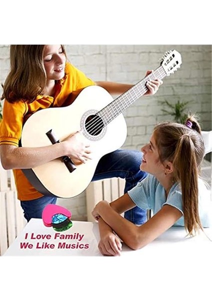 Gitar Penaları 8 Adet, Pena Tutucu Dahil