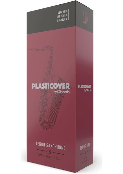 D'addario Plasticover Blätter Für Tenorsaxophon Stärke 2.5 (5 Stück)