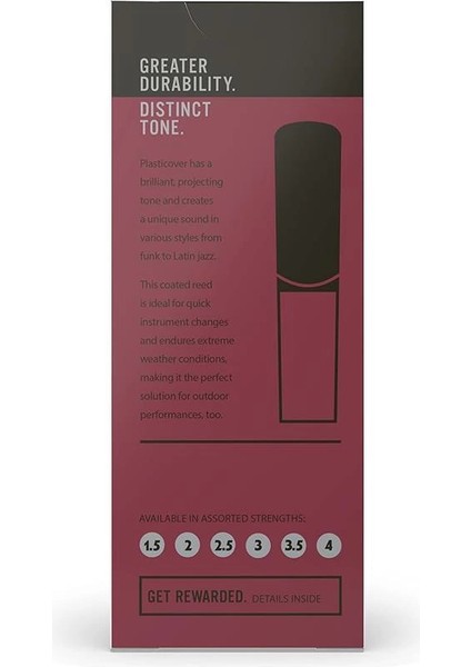 D'addario Plasticover Blätter Für Tenorsaxophon Stärke 2.5 (5 Stück) modelleri