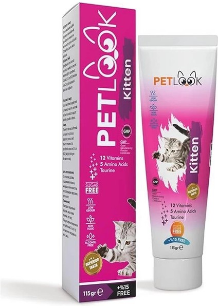 Kitten Yavru Kedi ve Anne Kedi Maltı Multivitamin 115 gr