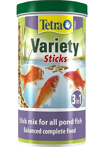 Yem Pond Variety Sticks 1 Litre