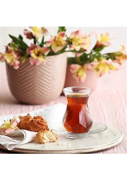 , Alya 12'li Çay Seti, Lv-Alyas1, LV-ALYAS112 Adet (1'li Paket), Şeffaf modelleri