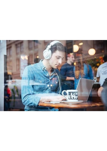 Audio-Technica M50XWH Stüdyo Kulaklık Beyaz Kablolu, Kapalı - Creators, Dj'ler, Podcasting, Kayıt ve fiyatları