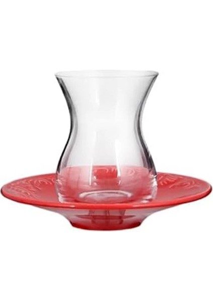 Suzanne Seasons Kırmızı 6 Kişilik Çay Takımı fiyatları