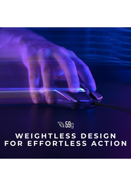 Oyun Modeli O 2 Kablolu Oyun Faresi - 59G Ultralight, Fps, 26.000 Dpi, Motion Sync, 80M Tık indirimleri