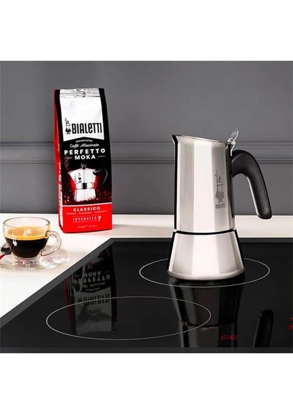 - Venus: 2 Cups Ocak Üstü Espresso Pişirici - 85ML - Gümüş Renk - Paslanmaz Çelik Gövde - modelleri