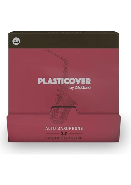 D'addario Plasticover By Altsaksafon Için Yapraklar, Kalınlık 2,5, 25'li Paket