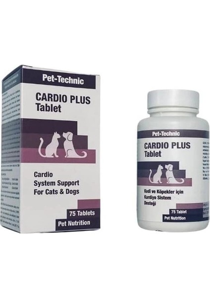 Pet-Technic Cardio Plus Tablet – Kedi ve Köpekler Için Koenzim Q10 ve Taurin Içerikli Kalp modelleri