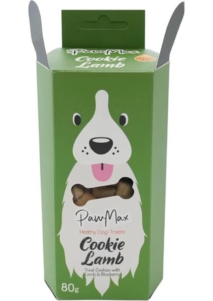 Kuzu ETLI%100 Doğal Köpek Ödül Maması Cookie Lamb 80 gr