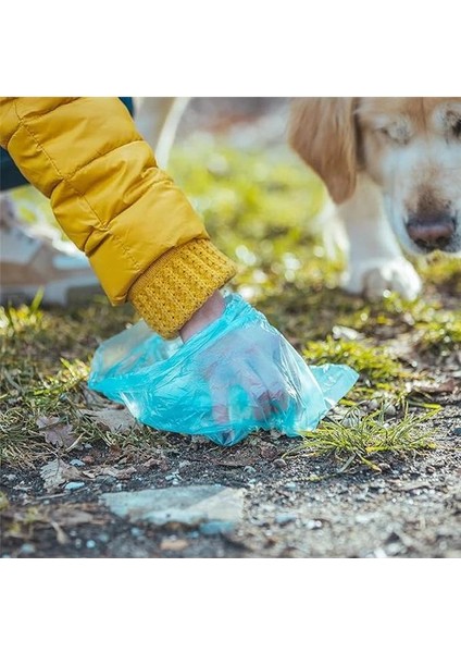 360'LI Kedi Köpek Kaka Poşeti – 24 Rulo, Yırtılmaz ve Sızdırmaz Evcil Hayvan Dışkı Torbası, Çevre