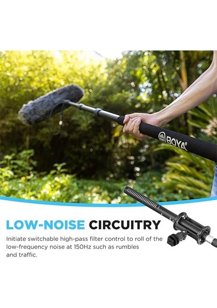 BY-BM6060 Profesyonel Shotgun Mikrofon modelleri