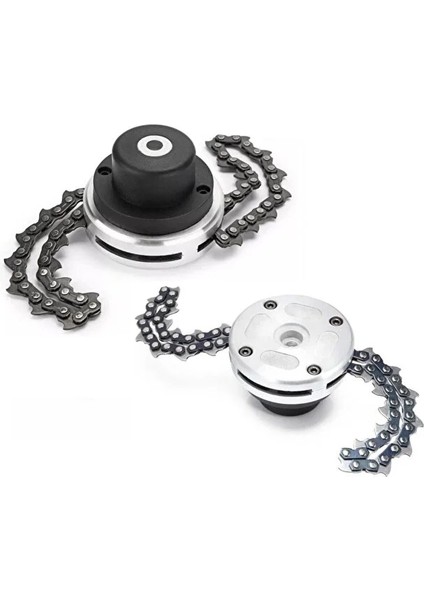 Motorlu Tırpan Zincirli Başlık Universal Canavar Başlık