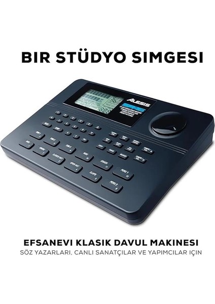 Sr-16 - Stüdyo Kalitesinde Bağımsız Klasik Davul Makinesi, 200+ Ses Kütüphaneli, Performans fiyatları