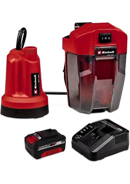 Akülü Dalgıç Pompa - Temiz Su Ge-Sp 18 Ll Li (1X4,0AH) Power X-Change (Li-Ion, 18 V, Maks.