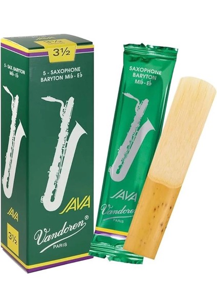 SR3435 Bari Sax Java Reeds Strength 3.5; 5'li Kutu