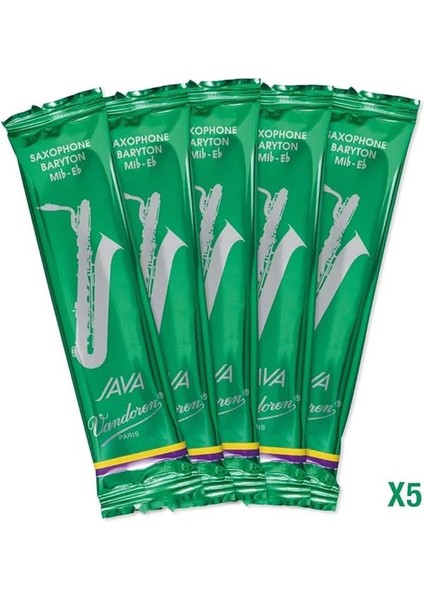 SR3435 Bari Sax Java Reeds Strength 3.5; 5'li Kutu fırsatları