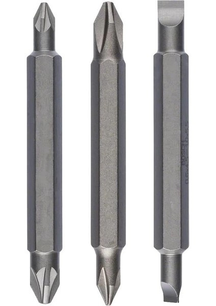 Professional Accessories Vidalama Ucu, Gri, 3 Adet