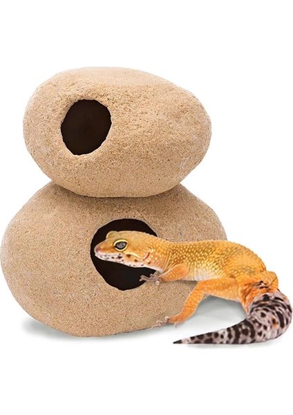 Penn-Plax Reptology Granit Taş Saklanır - Büyük