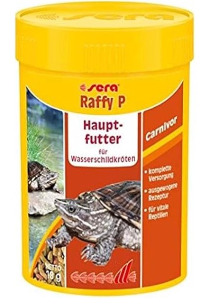 Raffy P 100 ml 18 gr Kaplumbağa Yemi fırsatları