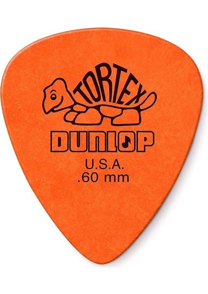 Standart, 0,60 Mm, Turuncu Gitar Pick, 72'li Paket