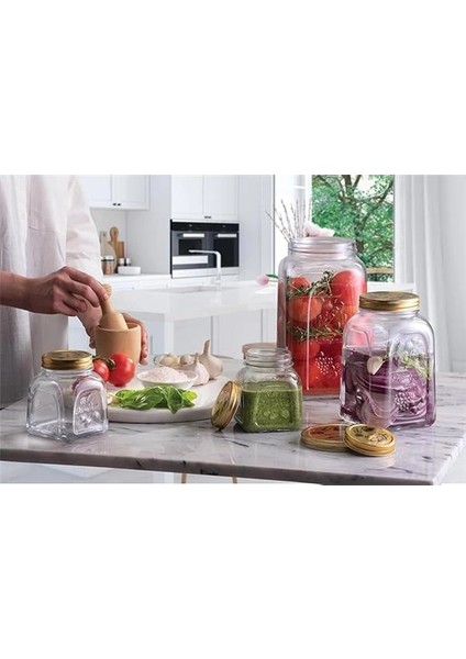 Pasabahce Homemade Metal Kapaklı Kavanoz 3000 cc