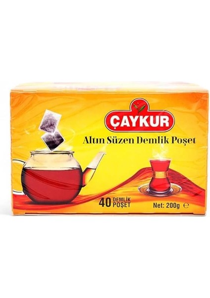 Caykur Demlik Poşet Çayı 200 gr